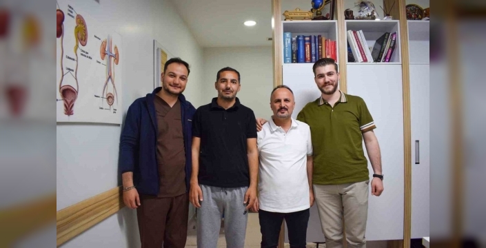 Depremzede hastanın üretra darlığı Gaziantep ANKA Hastanesi'nde kesin çözüme kavuştu