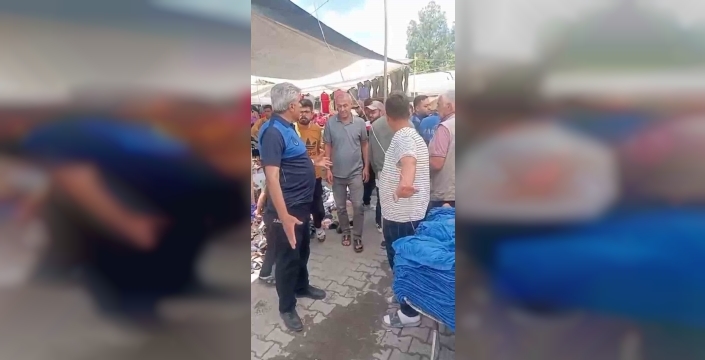 Esnafa zabıta dayağı mı? Ceylanpınar'da gergin anlar!
