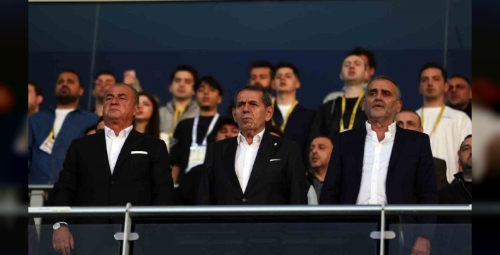 Fatih Terim, eski öğrencilerinin karşılaşmasını stadyumdan izledi