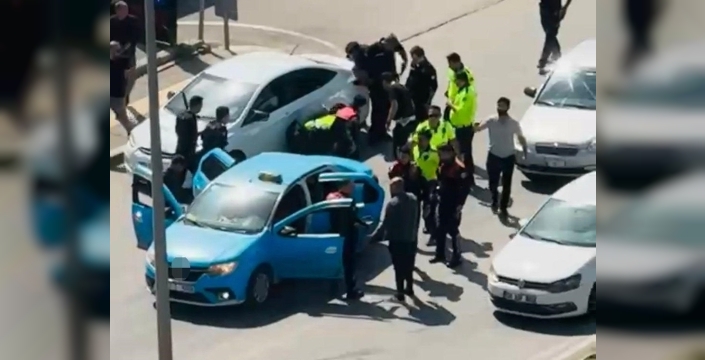 Gaziantep'te taksici rehin alındı, çatışma sonrası zanlılar yakalandı