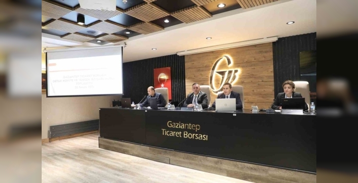 Gaziantep Ticaret Borsası'nda 12 Meslek Komitesi Tek Masada Buluştu: Ortak Akıl Vurgusu