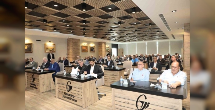 Gaziantep Ticaret Borsası Nisan ayı toplantısında tarımda umut verici gelişmeler konuşuldu