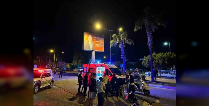 Gazipaşa'da motosiklet kazası: Sürücü ağır yaralandı