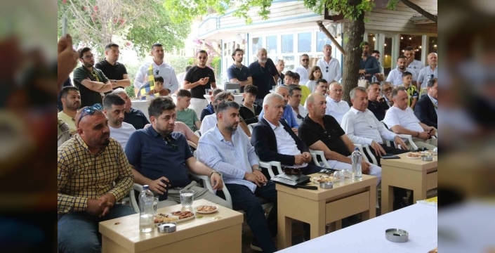 Hakan Safi, Fethiye'de Fenerbahçelilerle buluştu