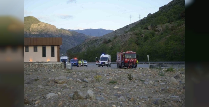 Harşit Çayı kenarında mucize kurtuluş: Otomobil 70 metre savruldu, yaralı yok