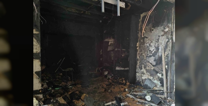 Hatay'da yürek yakan yangın: 3 iş yeri küle döndü, 7 esnaf perişan