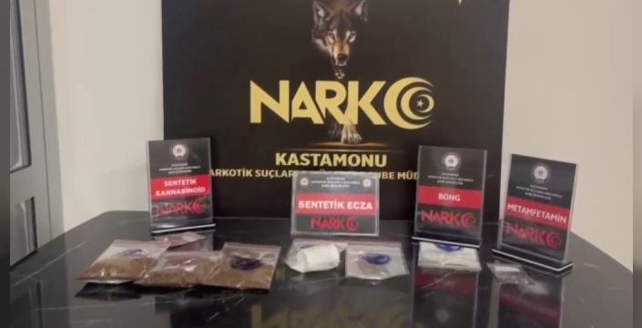 Kastamonu'da uyuşturucu tacirlerine darbe: 2 kişi tutuklandı