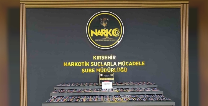 Kırşehir'de uyuşturucu tacirlerine darbe: 4 tutuklama