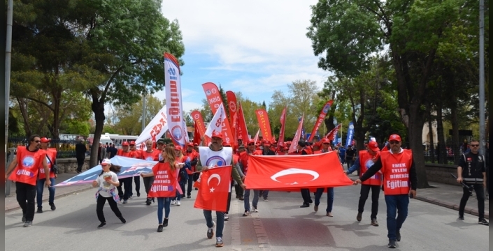 KONYA’DA 1 MAYIS COŞKUYLA KUTLANDI