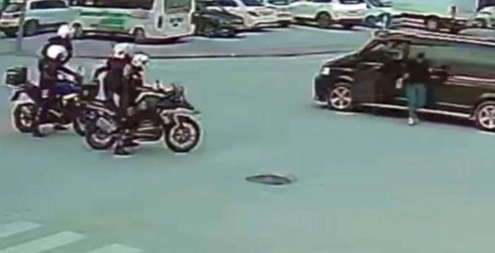 Konya’da nefes kesen anlar: Polisler saniyelerle hayat kurtardı!