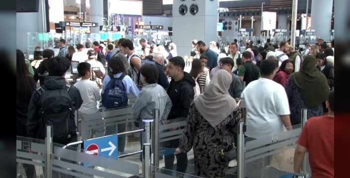 Kurban Bayramı’nda İstanbul Havalimanı’nda dönüş trafiği artıyor