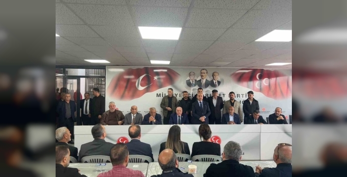 MHP Gaziantep'te yeni il başkanına destek ziyaretleri başladı