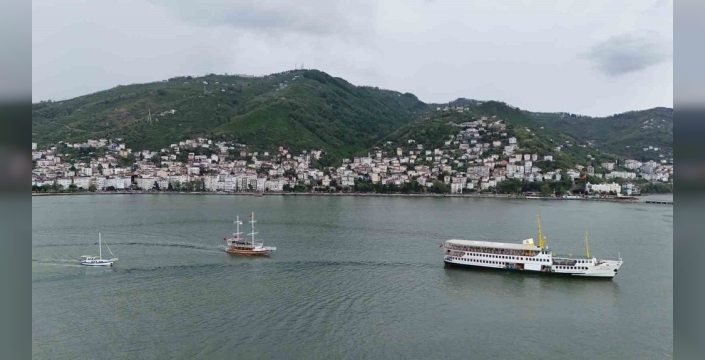 Ordu, deniz turizmi için Şehit Necati Gürkaya Gemisi'ni hizmete sundu