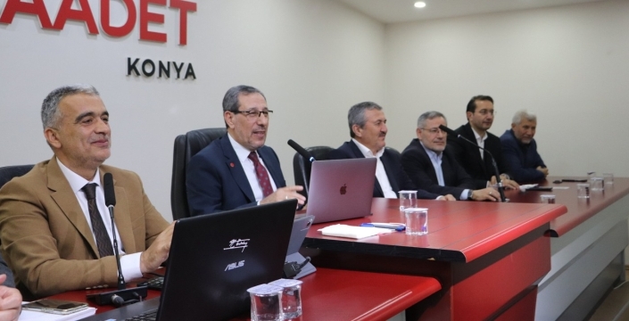 Saadet Partisi Konya’da sosyal sorunları masaya yatırdı