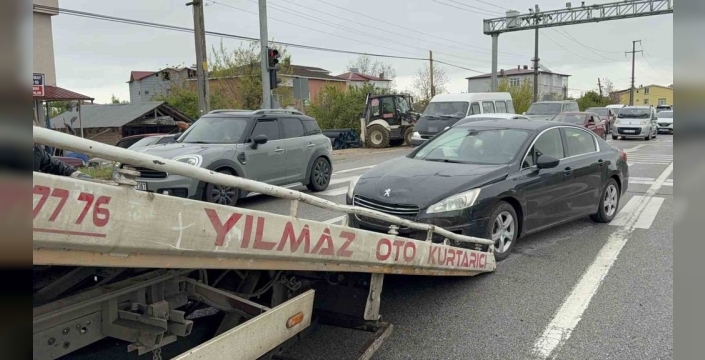 Samsun'da trafik kazası: 2 kişi yaralandı