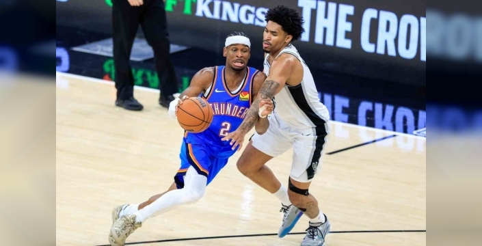 San Antonio Spurs, Oklahoma City Thunder'ı yenerek seriyi eşitledi