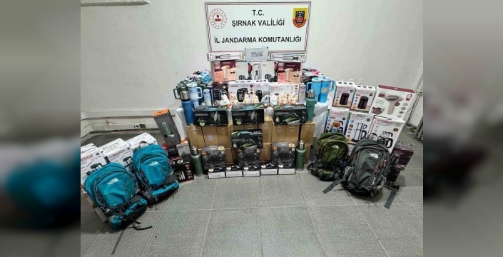 Şırnak'ta jandarmadan 18 milyonluk kaçakçılık operasyonu