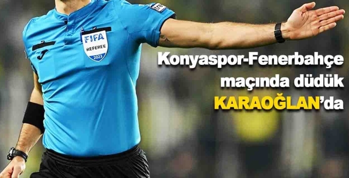 Süper Lig’de 33. haftanın hakemleri belli oldu