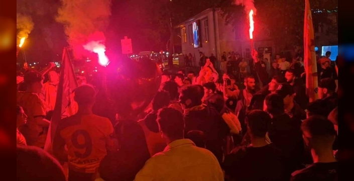 Tekirdağ'da Galatasaray şampiyonluğu coşku dolu kutlamalarla taçlandı