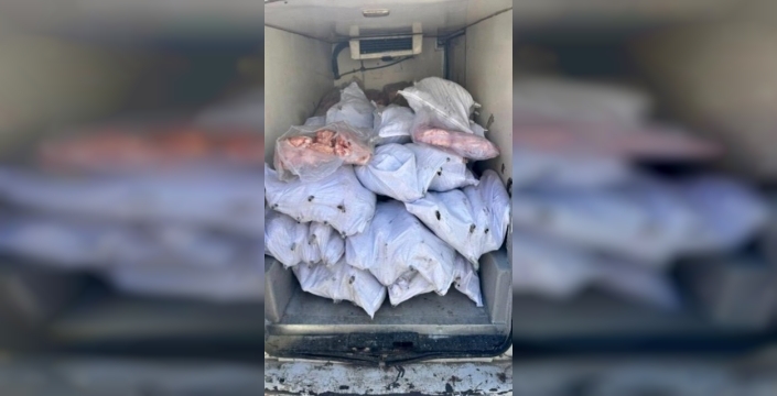 Tekirdağ'da güvenilir olmayan gıda imha edildi: 1,5 ton iç yağ ve 140 kokoreç yok oldu