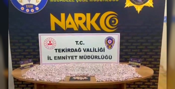 Tekirdağ'da helikopter destekli uyuşturucu operasyonunda 16 tutuklama