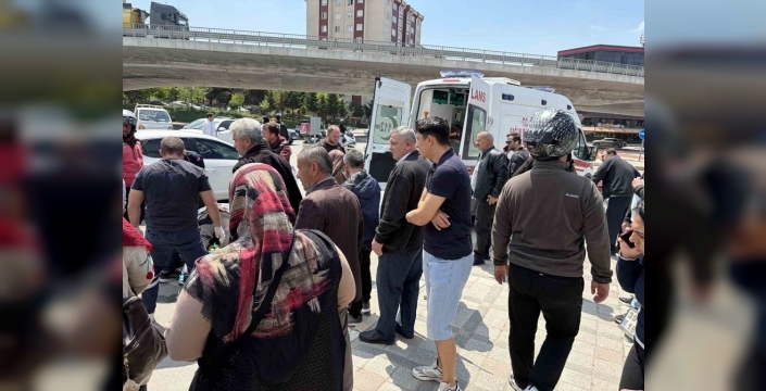 Tekirdağ'da toprak kayması motosiklet kazasına neden oldu