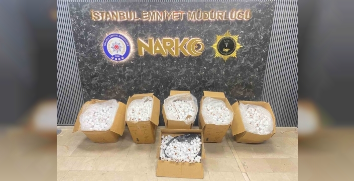 Tuzla'da dev uyuşturucu operasyonu: 150 bin sentetik hap ele geçirildi