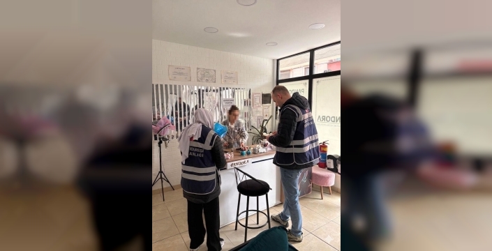 Zonguldak'ta kuaför ve güzellik salonlarına denetim yapıldı