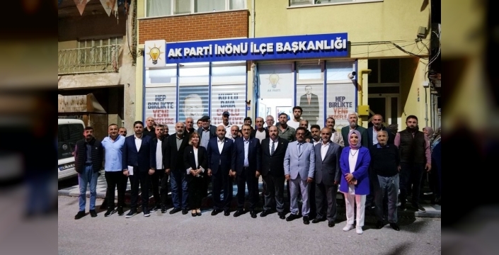 AK Parti İnönü'de geleceğe odaklandı: Hedefler net, çalışma azmi tam