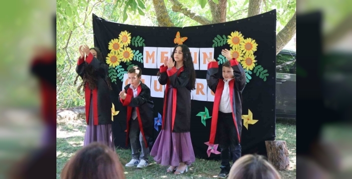 Akmescit İlkokulu'nda mezuniyet coşkusu yaşandı