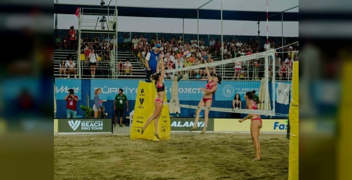Alanya'da dev şölen final maçlarıyla taçlandı