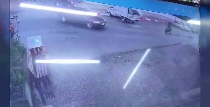 Antalya'da nefes kesen anlar: Motosikletli ölümden böyle döndü!