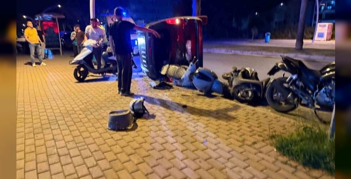 Antalya'da sabahın köründe kabus: Alkollü sürücü ortalığı savaş alanına çevirdi!