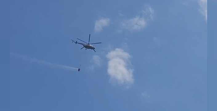 Antalya'da yıldırım kaynaklı orman yangını kontrol altında