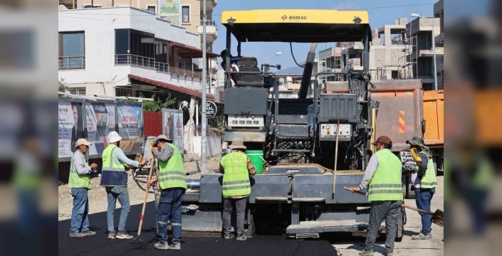 Arsuz'da 800 metrelik yol yenileme tamamlandı
