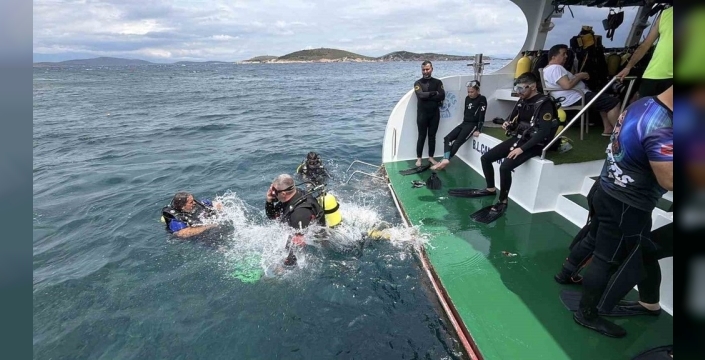 Ayvalık'ta 1500 yıllık Bizans batığı, dalış tutkunlarını bekliyor