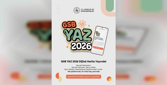 Bakan Bak, GSB YAZ 2026 Dijital Harita Platformu'nu tanıttı