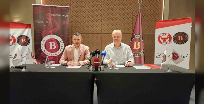 Bandırma Bordo Basketbol, Pizza Bulls ile tarihi sponsorluk anlaşmasına imza attı
