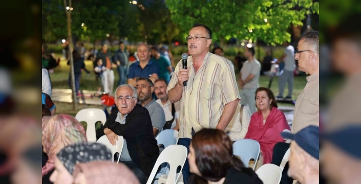 Başkan Büyükgöz'den Gebze'ye şeffaf yönetim: Vatandaş soruları yanıtladı