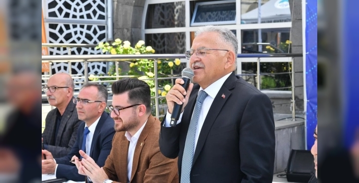 Başkan Büyükkılıç, Bünyanlılara hizmet için burada