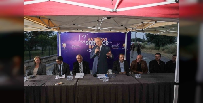 Başkan Özlü: Kalıcı işler yapıyoruz ve zor olana talibiz