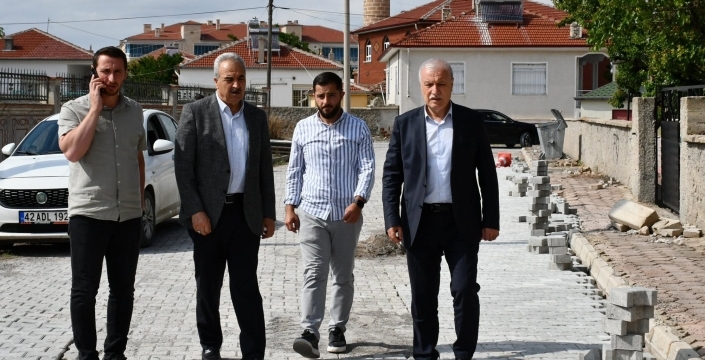 Başkan Sertdemir sahaya indi: Mahalle sakinleriyle bir araya geldi