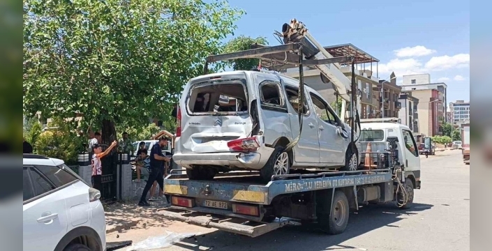 Batman'da trafik kazası: Bir kişi yaralandı