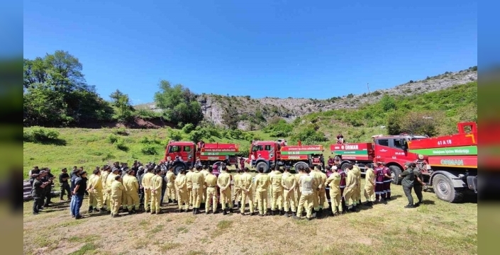Bayburt ormanları yangınlara karşı alarmda: Ekipler teyakkuzda