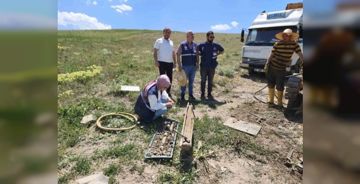 Bayburt'ta Gümüşsu köyünde jeolojik etüt çalışmaları detaylı şekilde incelendi