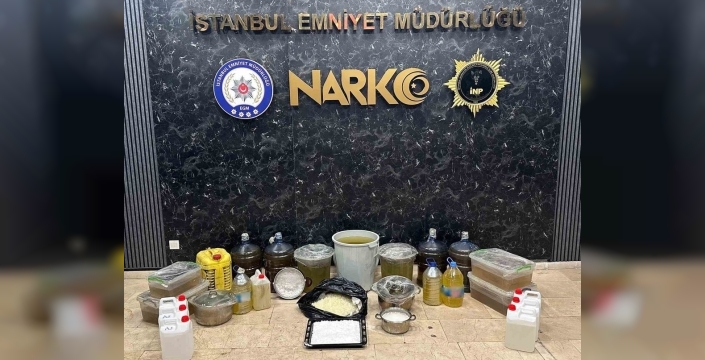 Beşiktaş'ta uyuşturucu operasyonu: 151 kilo metamfetamin ele geçirildi