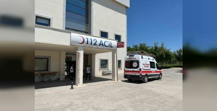 Besni'de direksiyon hakimiyeti kayboldu, otomobil şarampole yuvarlandı: 2 yaralı!