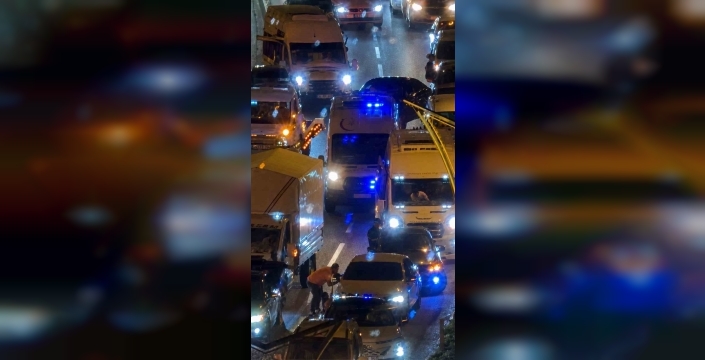 Bitlis Spor kutlamalarında ambulansa yol açan vatandaşa büyük takdir