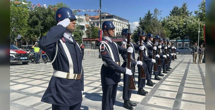 Burdur'da jandarmanın 187'nci kuruluş yıldönümü coşkuyla kutlandı