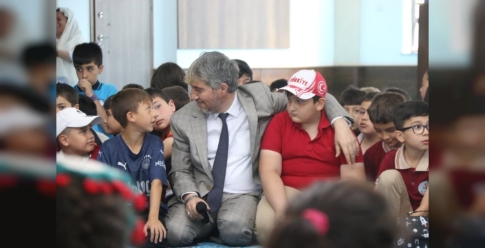 Camide bayram havası: Çocuklar için ÇEDES şenliği coşkusu